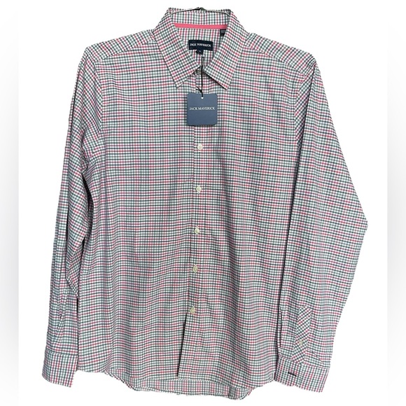 Jack Maverick Regular Fit Cotton Button-Up Size Medium - Picture 1 of 6